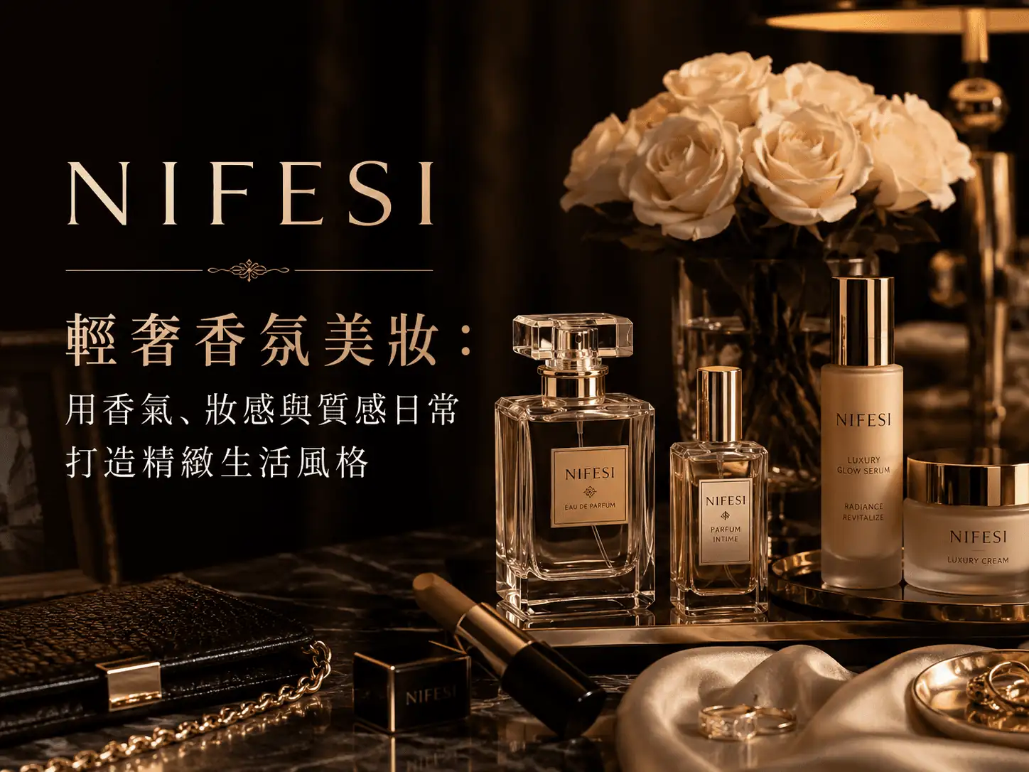 NIFESI 輕奢香氛美妝：用香氣、妝感與質感日常打造精緻生活風格