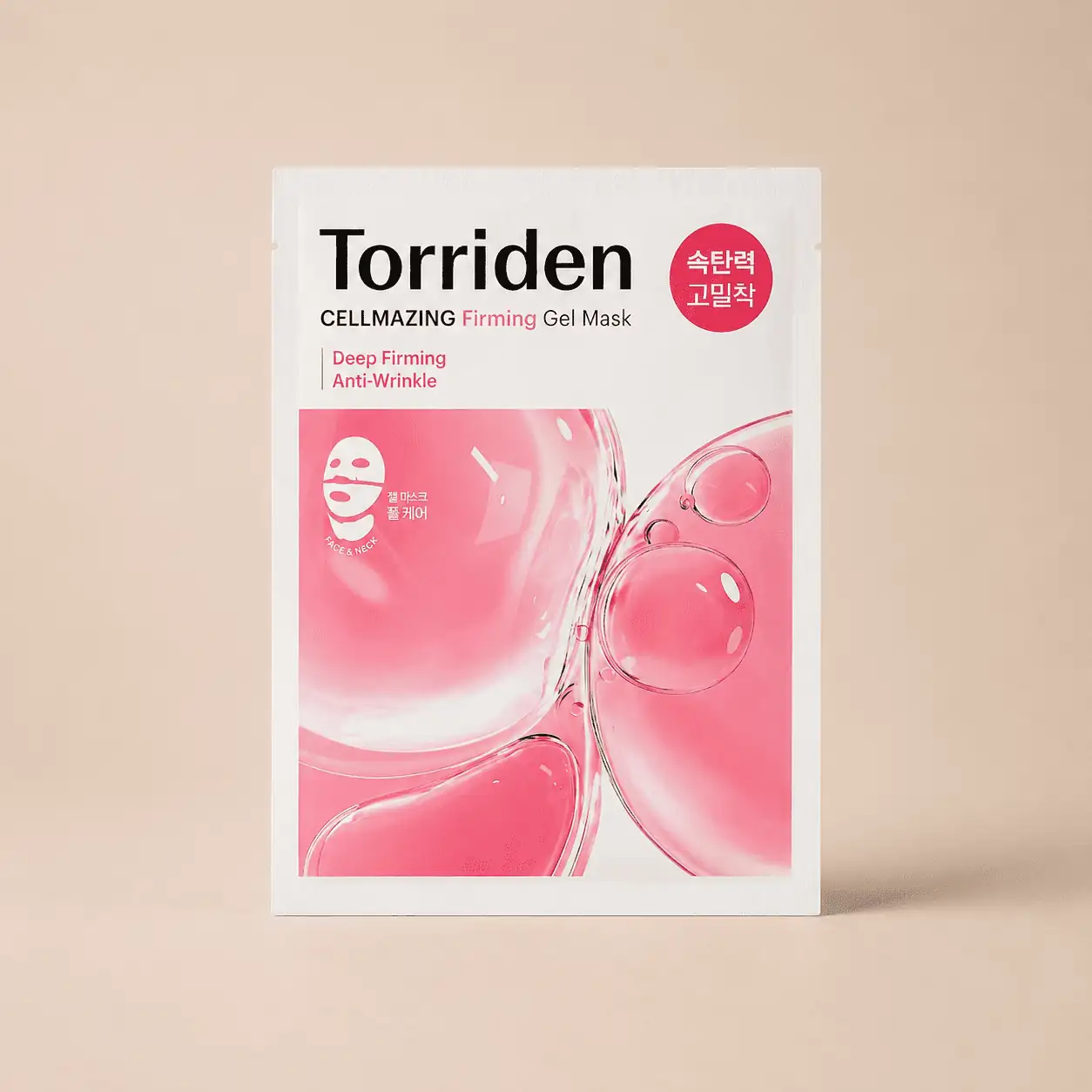 Torriden 低分子膠原蛋白彈力緊緻果凍面膜連頸膜