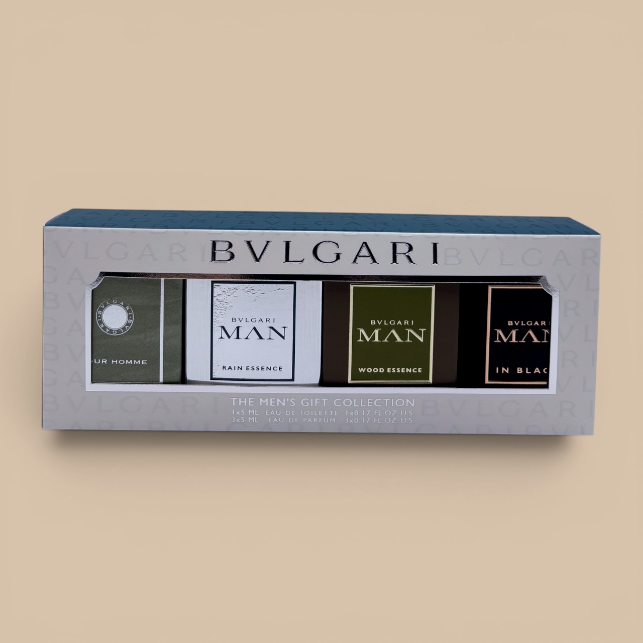 BVLGARI寶格麗 男性迷你香水禮盒 5mlx4