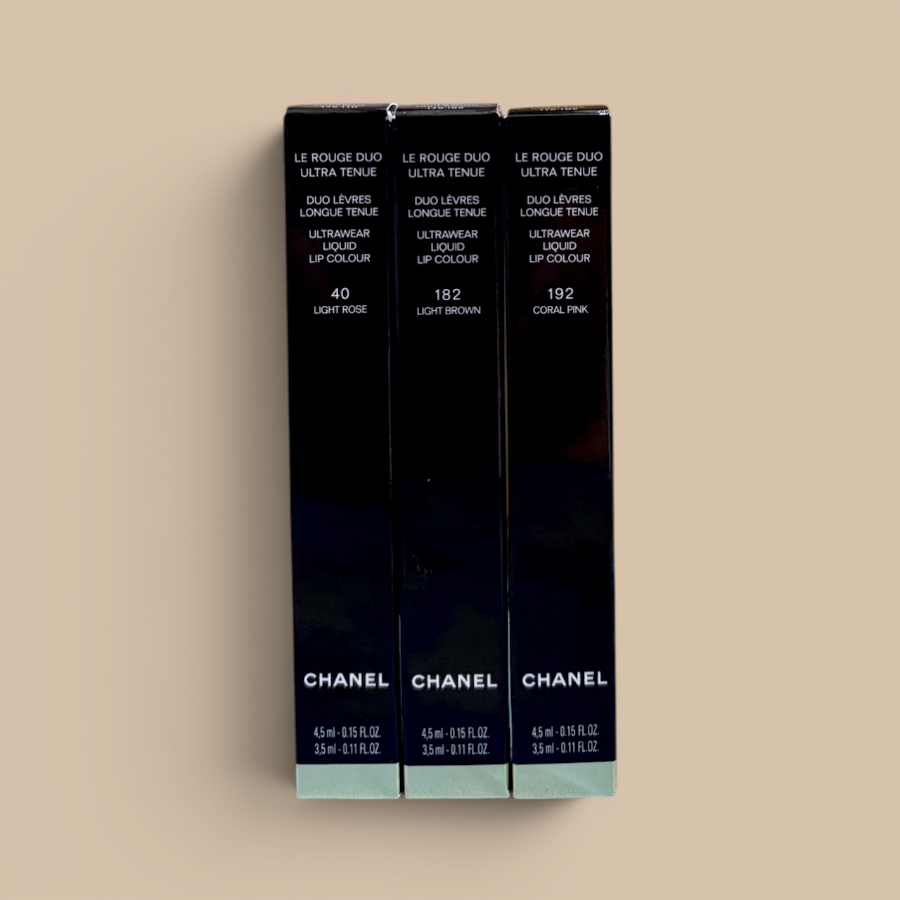 CHANEL香奈兒 超炫耀持色唇萃 4.5ml+3.5ml  #40  #182  #192